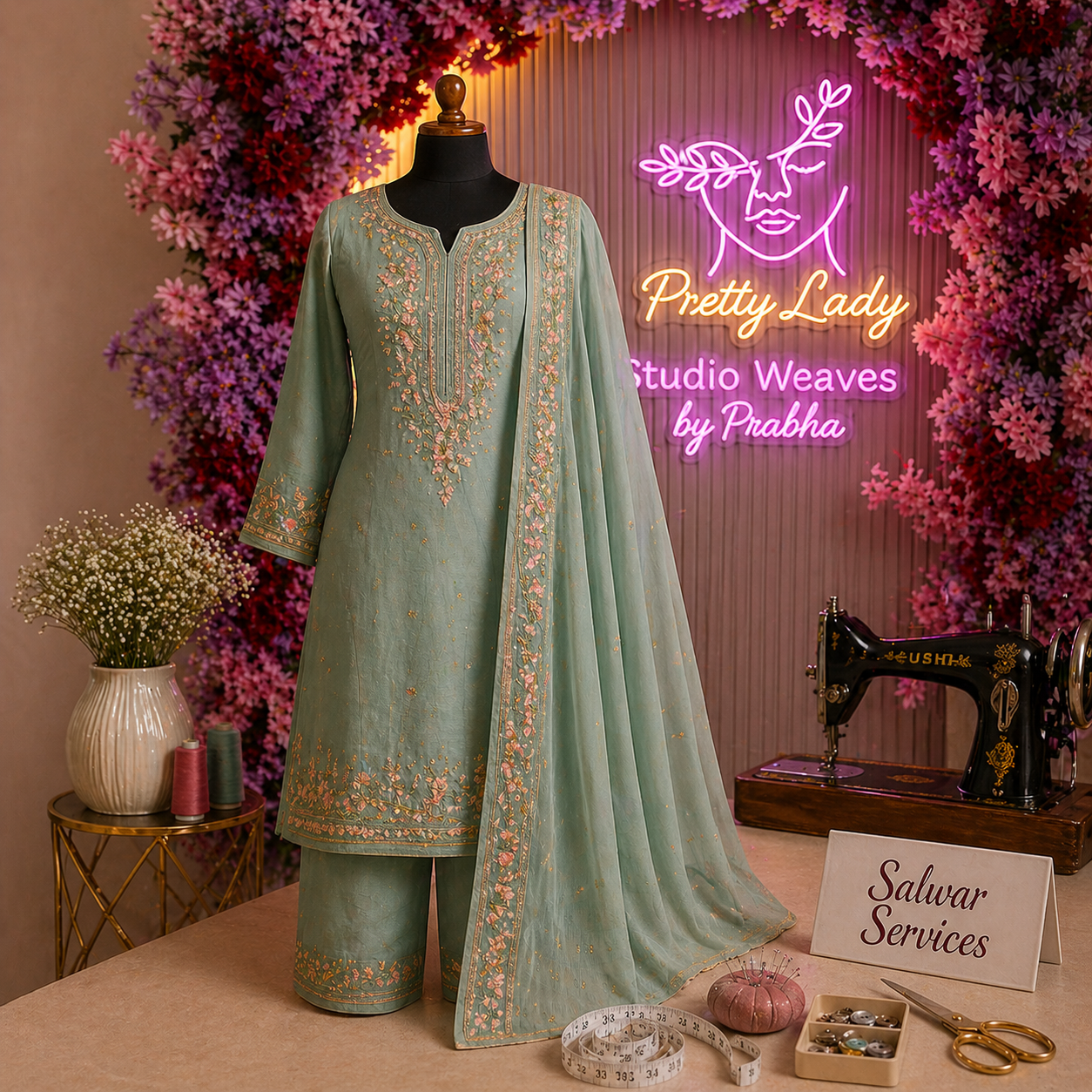 Salwar Stitching